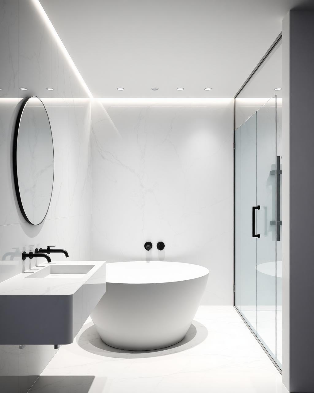 Salle de bains style Moderne